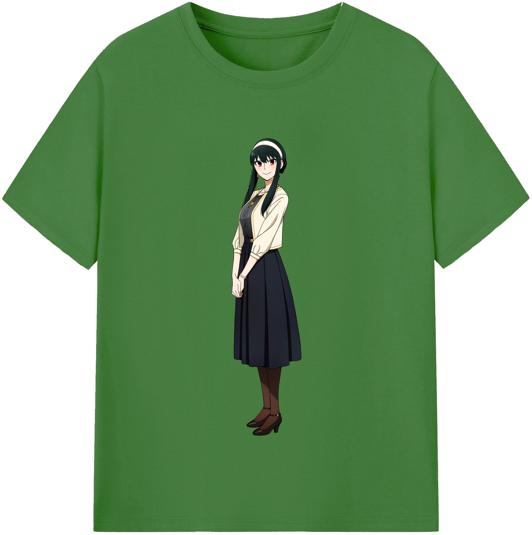 （画像用） SPY×FAMILY间谍家家酒 レディースカジュアルプリントTシャツ（綿100％）